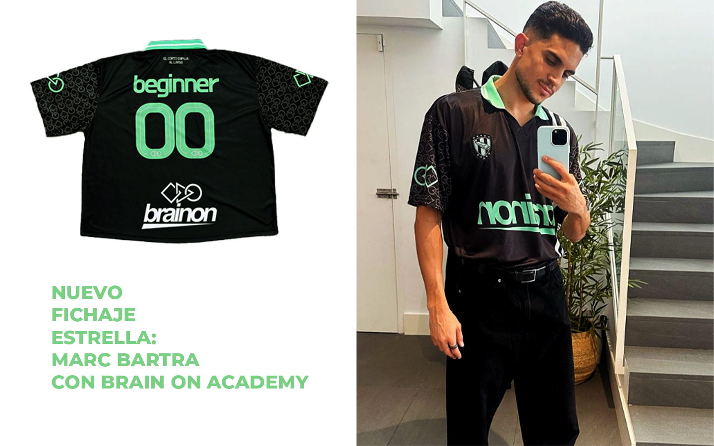 Marc Bartra, el nuevo fichaje en Brain On Academy